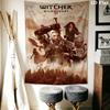 Witcher Wall Hanging Printed Fabric Blanket Decorative Tapestries for Bedroom Living Room Home Decor