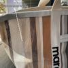 Rakuten Japan Korea Straw Woven Tote Bag with Colored Stripes - Casual Handbag for Shopping