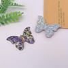 New Arrive 100Pcs Colorful Butterfly Flatback Resin Cabochons Embellishments for Hair Clips Scrapbooking Photo Frames Decoration