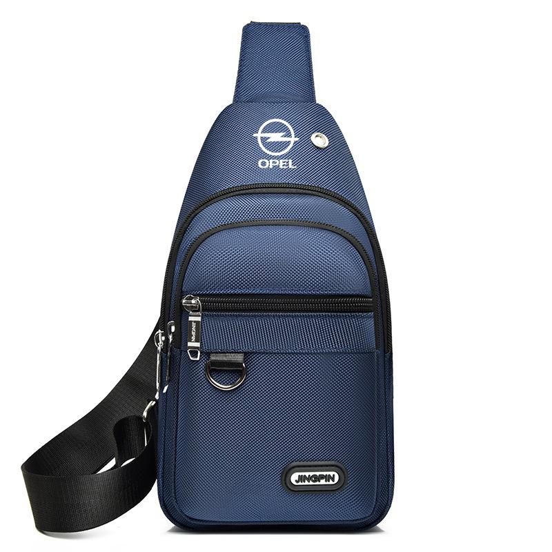 Leisure Car Small Backpack One-shoulder Messenger Bag Chest Bag For Opel Astra H G J Insignia Mokka Zafira Corsa Vectra B C D