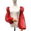 Long Sleeve Decorative Sleeves Solid Color Long Sleeve Cover Tulle Arm Cover  Dress Decoration