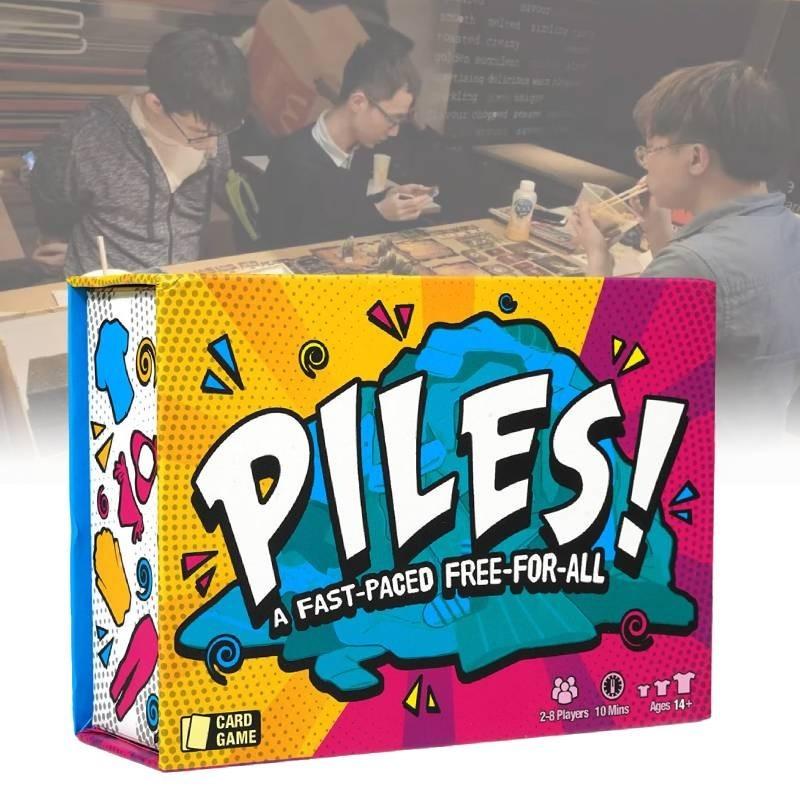 Karty do gry Piles Premium Quality z kartami miedziorytniczymi i żywym opakowaniem Świetne dla sąsiedztw