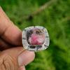 Mothers day Sale Natural Rhodonite Wife New Multi Stone Ring Jewelry 925 Silver
