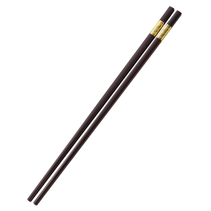 Shuangjunma High-Grade Chinese Alloy Chopsticks, 10-Pair Set