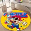 1PC Mario Office Round Area Rug, Indoor Mat Suitable For Office, Under Office Chairs Bedroom Living Room Home Decor, Room Deco110