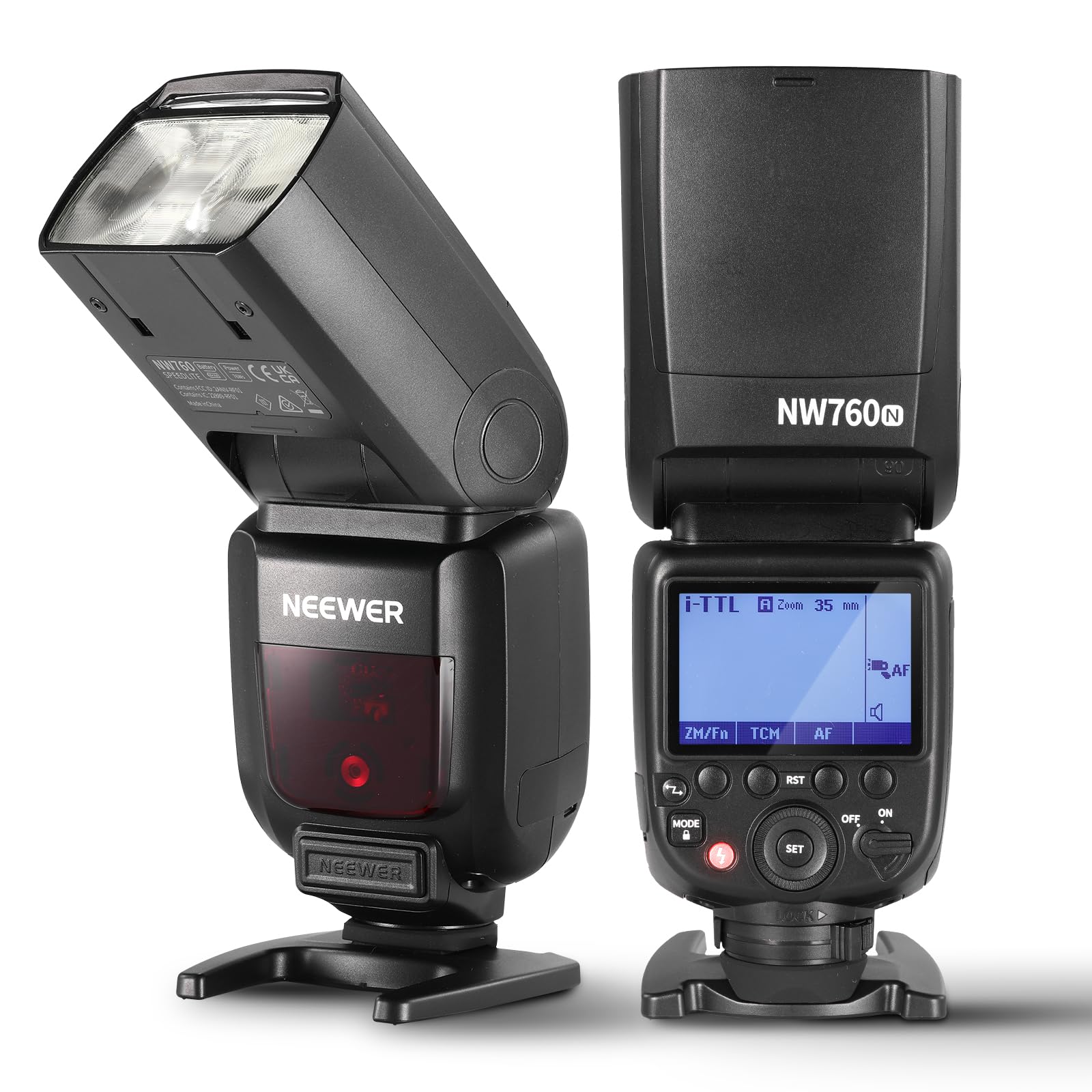 NEEWER TTL Вспышка Стробоскоп Speedlight 76 Вт-сек GN60 HSS Вспышка TCM Конверсия 230 Полных Вспышек Быстрый Второй Цикл Совместимо с Z9 Z8 Zfc Z50 белый