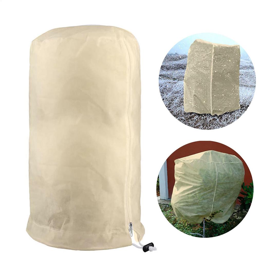 Winter Plant Protection Bag Frost Protection Weather proof Drawstring Plant Cover Vegetation Anti-Frost Bags Shrub Jacket Cover