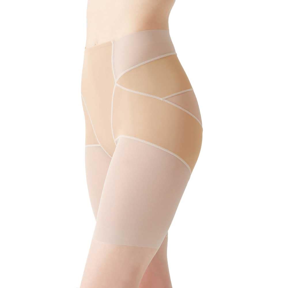 

Gunze KIREILABO KB4363 Кристально-бежевый Длинный пояс с тазовой частью Размер M Женская поддержка, Формирующее белье,