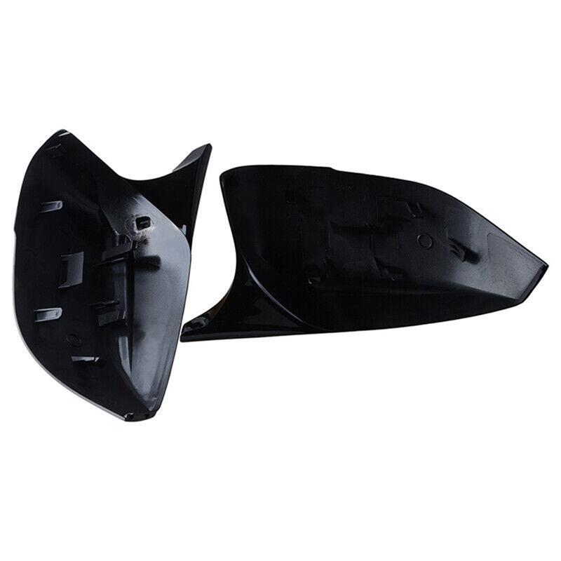 Car Rearview Mirror Cover Replacement For Infiniti QX30 Q50 Q60 Q70 Modified Accessories Rear View Mirror Cap Gloss Black