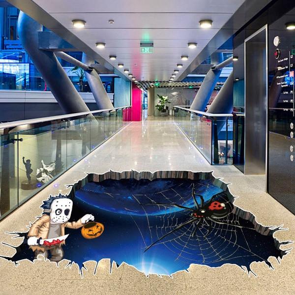 Horror Claw Halloween Sticker Scary Wall Decal Selfadhesive Pvc Decor Halloween