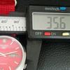 VINTAGE REFURBISHED SEIKO 5 AUTOMATIC 7009A JAPAN MENS RED DIAL WATCH a709596-1