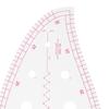 4Pcs Multi-Function Sewing Ruler Kit Shaped Design French Curve Ruler  For Tailors