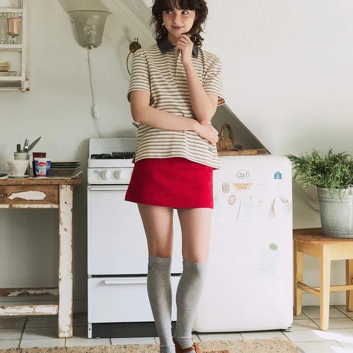 Butter High Knee Socks (Melange)