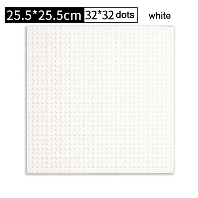 Classic Base Plates City Street Road Plate Building Blocks Figures Construction Toys 32*32 32x32 Dots Baseplates Plastic Bricks
