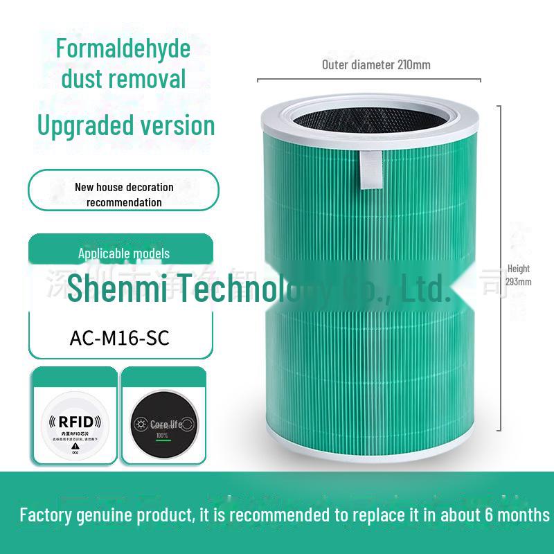 „Aktivkohlefilter für Xiaomi Luftreiniger 1/2/3/Pro – Formaldehyd-Entfernung“