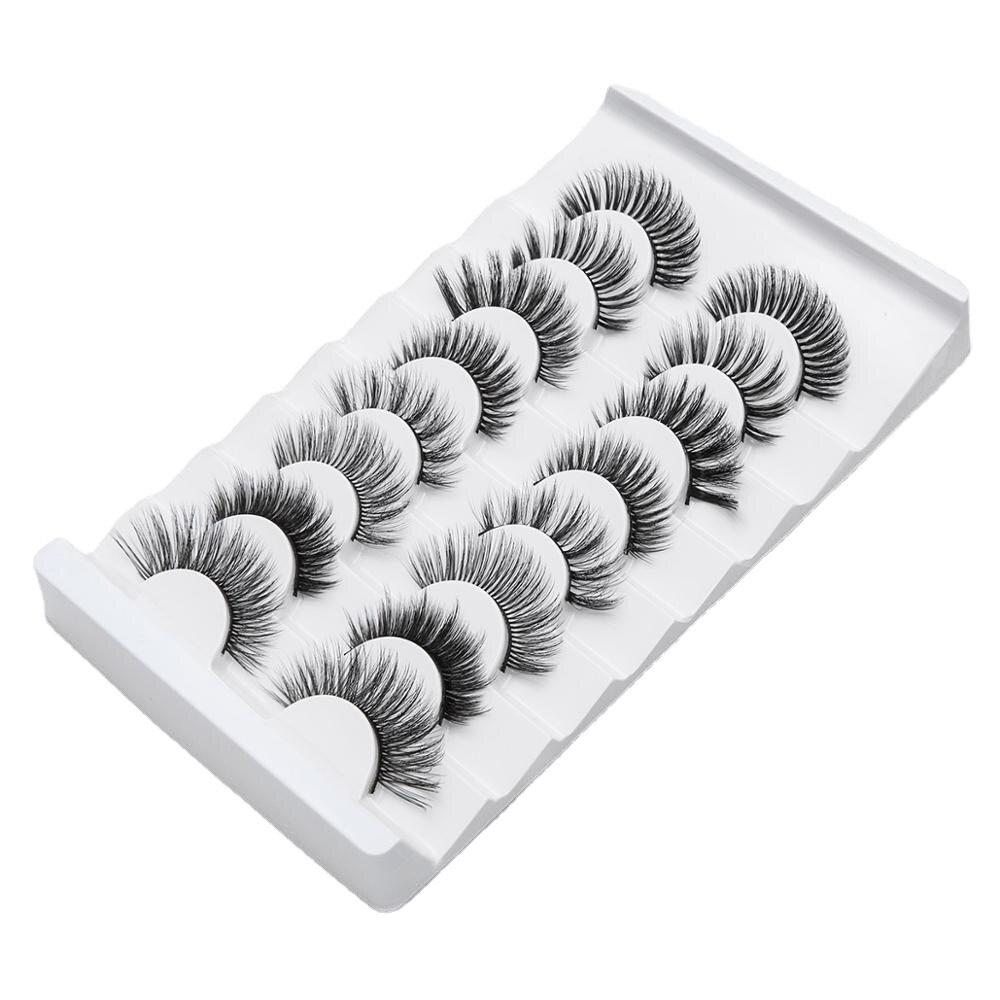 Fluffy Lashes 8/5pairs Eyelash Extensions De Cils Makeup Beauty False Eyelashes Wholesale Lashes Natural Wispy Lash-lifting