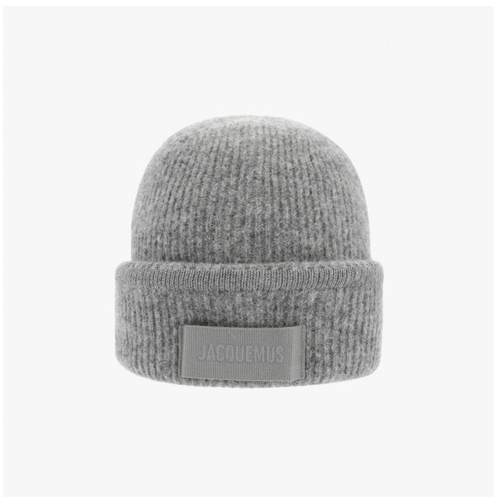 Jacquemus Le Bonne Gross Grain grosGrain Logo Beanie Acu00666ak00227