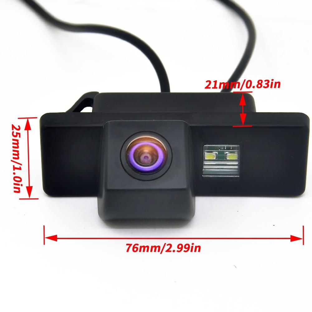 1080P AHD Fisheye Bil Ryggekamera for Nissan QASHQAI X-TRAIL Geniss Citroen C4 C5 C-Triomphe Peugeot 307CC Pathfinder Dualis