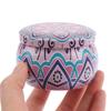 4pcs Round Cookie Tin Box Metal Biscuit Packaging Iron Can Candy Jar  for Dry Spices and Sweets