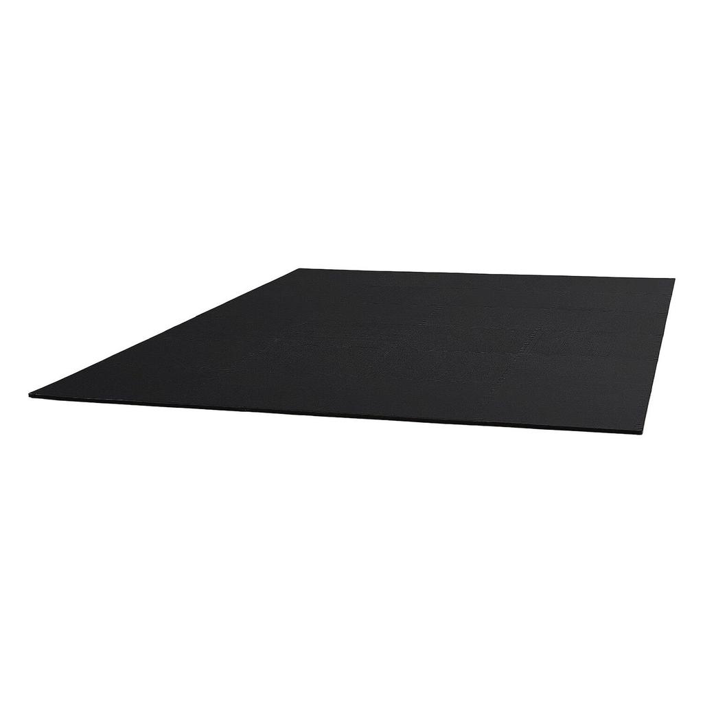 Puzzle Exercise Mat, 24 PCS Fitness Equipment Mats, 610 x 610 x 14 mm, High-Density EVA Foam Gym Mats Set, Interlocking Rubber Soft Tiles, Protective