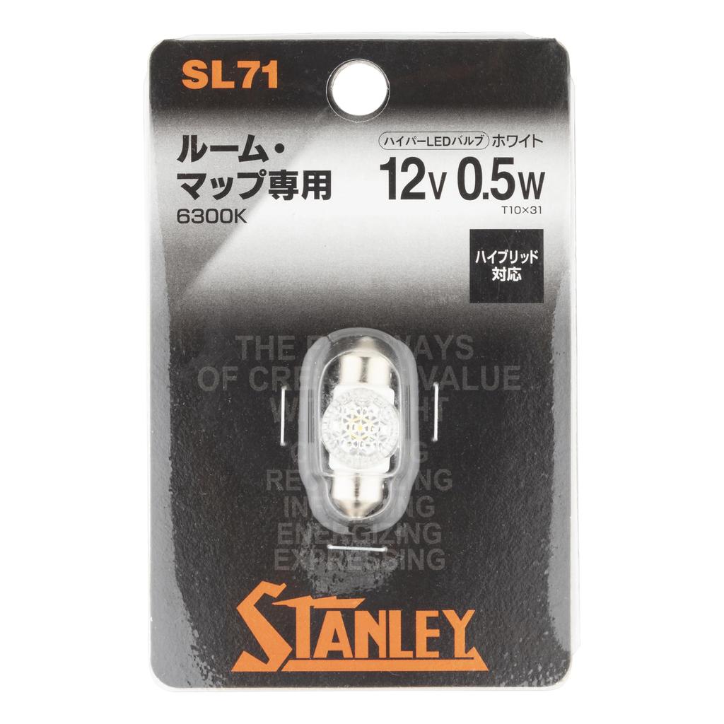 Stanley Electric (STANLEY) LED Bulb 1 Piece] 6300K SL71