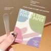 100 Sheets Disposable Makeup Mixing Palette Paper Makeup Mixing Palette Concealer Color Mixing Stripes Foundation Blending Paper