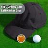 1/5 ks Značkovač golfových míčků Klip na kulatou čepici s funkcí úrovně Magnetická spona na značkovač golfového míčku Klip na čepici golfového míčku Značkovač čáry Golfové příslušenství