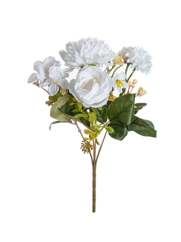 1/3PCS Artificial Flowers Silk Ball Chrysanthemum Peony Home Room Wedding Bridal Bouquet Decor Valentine Outdoor Yard Garden DIY