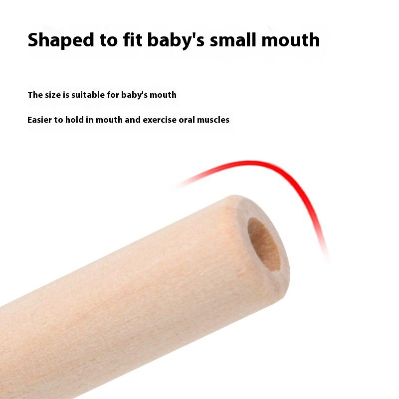 Wooden Cartoon Animal Suspension Ball Blower Children'S Early Education Puzzle Parent-Child Games Training Lung Capacity Toys