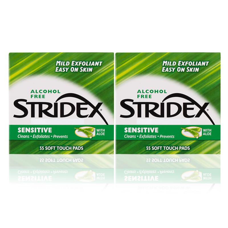 Stridex Sensitive Peeling-Pads 180g, 55 Pads, 2 Stück