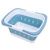 Foldable Bath Toy Storage Organizer Hollow Quick Drain Drying Bathtub Toy Storage Basket for