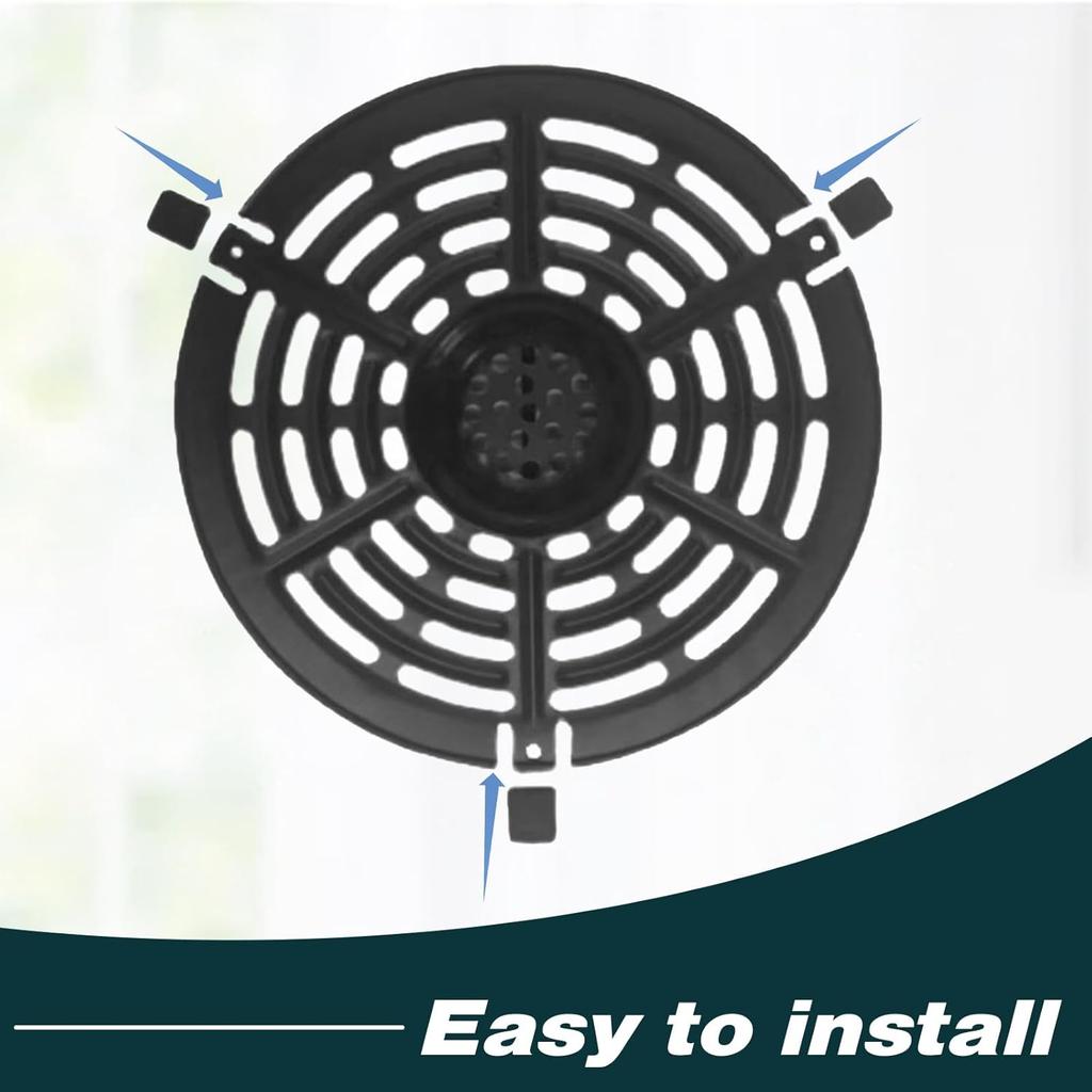 16 Pcs Rubber Non-Scratch Protective Covers Tip Silicone Pieces Air Fryer Tray Rubber Feet Air Fryer Rubber Bumpers Air Fryer Replacement Parts