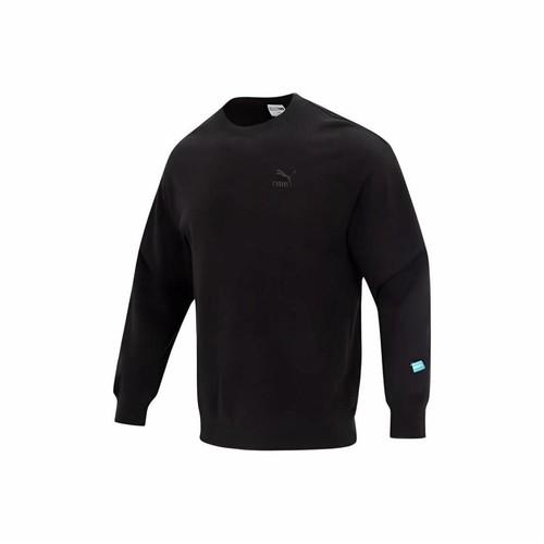 

PUMA Men s Pullover Sweatshirt with Printed Logo on the Back, Black EU XXL чорний