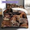 Sabrina Carpenter Bedding Quilt Set Quilt Cover Pillowcase Home Decoration Birthday Gift (1 * Duvet Cover + 2 * Pillowcase, Without Core)