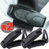 1/2pcs Car Seat Belt Clip Shoulder Neck Strap Adjustable Tensione Clip for Adults Kids Pregnant Women Seat Belt Adjuster Clamp