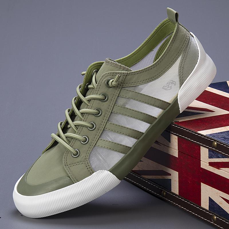 Summer Hollow Versatile Men's Casual Shoes Comfortable Light Flat Shoes Men Sneakers Low Skate Shoes For Men Zapatillas Hombre