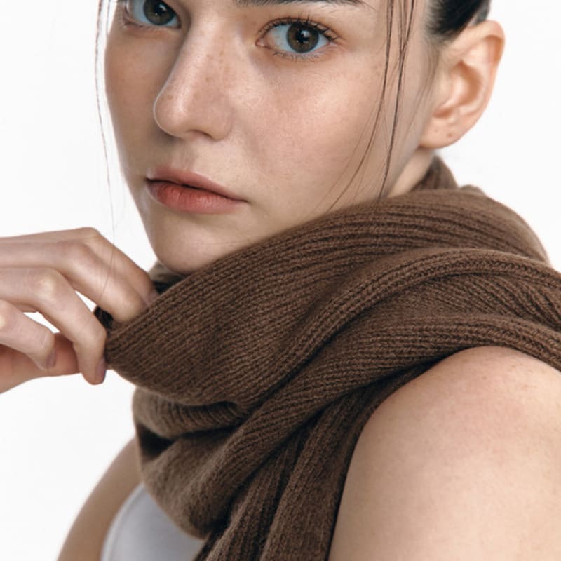 BRIGHTEN Wool Muffler (5colors)