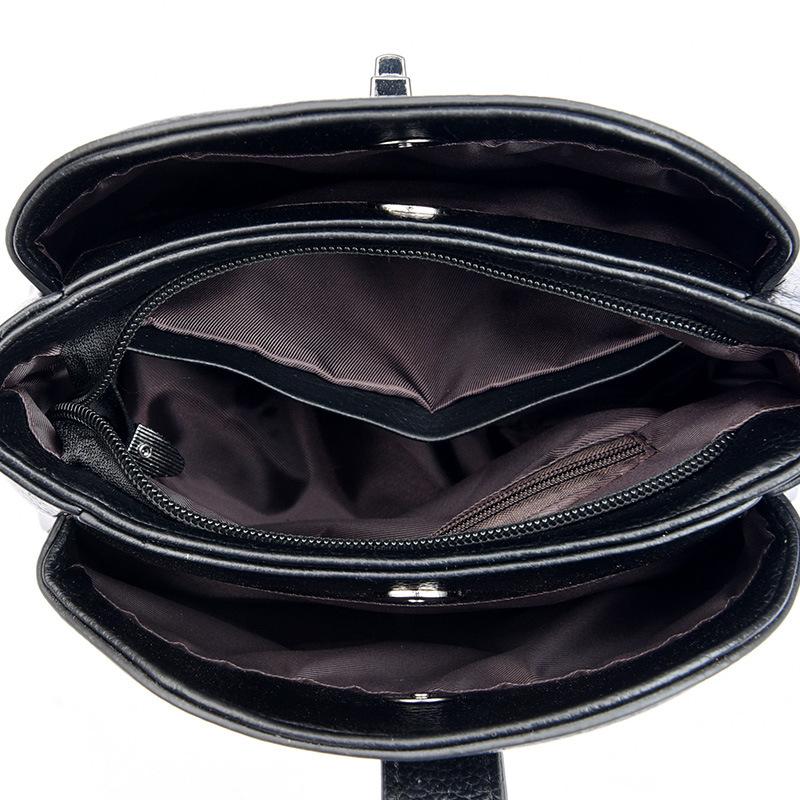 Bucket Bag Fashionable One-shoulder Crossbody Women's Bag New High-end Multi-layer Large-capacity Women's Bag