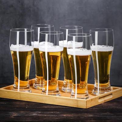 Mugs à bière en verre épais Sushih, ensemble
