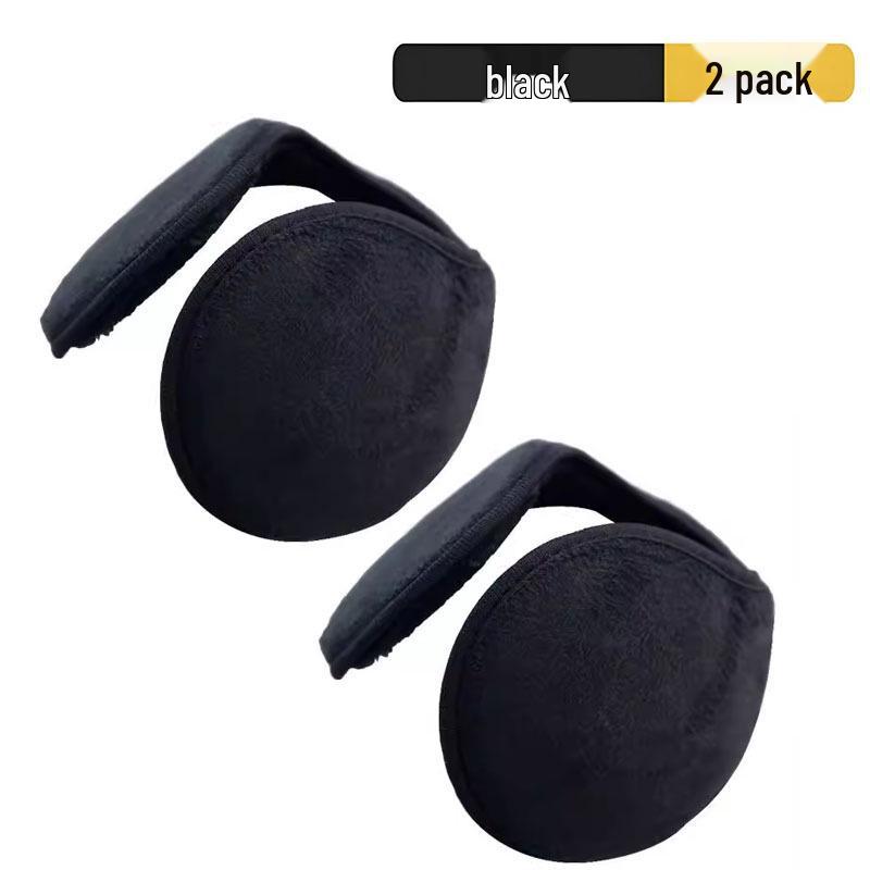 Unisex Fleece-Lined Winter Ear Muffs for Adults - Warm Ear Protection and Covers