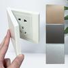 Home Hardware ABS Switch Cover Ultra-thin 86 Type Blank Panel Cover Panel Decor Cover