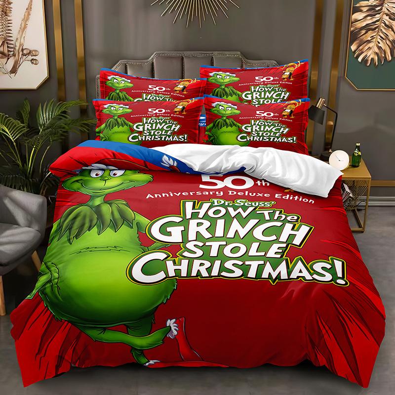 Fashion Technology Printing, 3D Digital Printing, Bedding, Duvet Covers, Pillowcases, Three-piece Sets