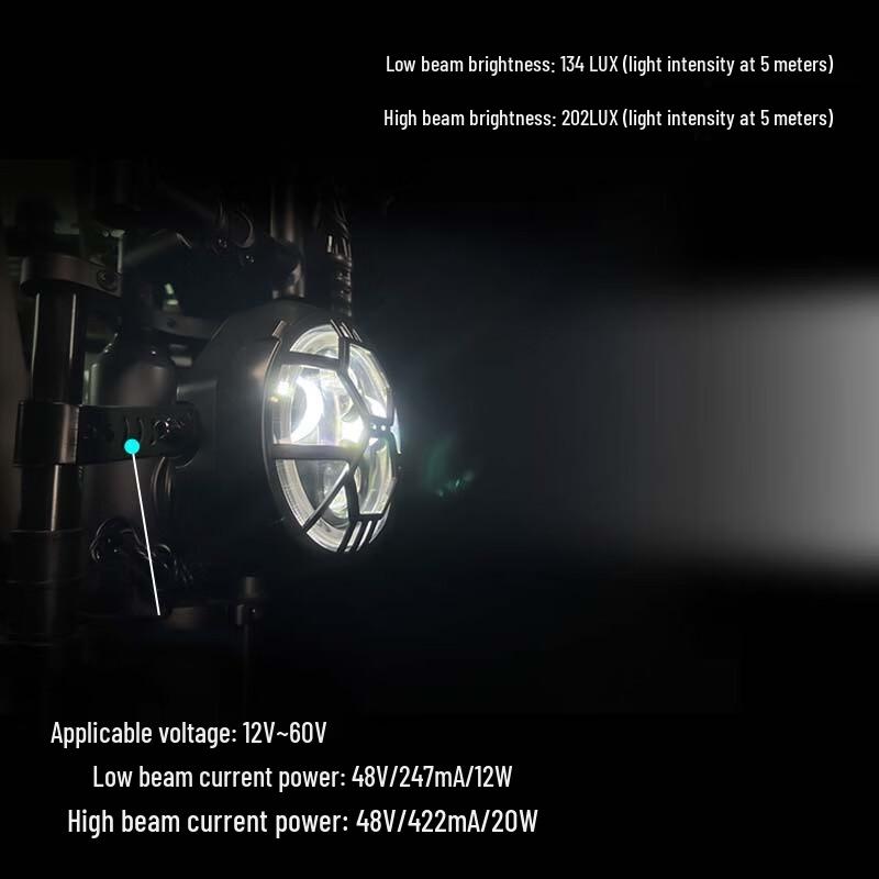 Multi-Function Electric Vehicle Headlight