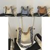 Chic Large Capacity Woven Shoulder Tote Bag For Women Perfect For Summer Outings