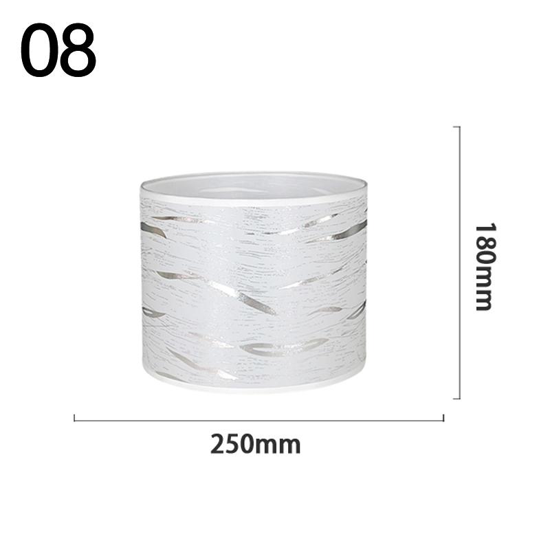 Living Room Lamp Shade BedroomFabric Lampshade Floor Lamp Chandelier E27 Tabletop Desktop Light Shade