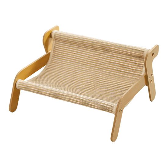 Cat Scratcher Couch Load-bearing Cat Scratching Sofa Lounger Sisal Cat Chair for Healthy Scratching And Resting