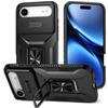 For iPhone Air Case Camshield Kickstand TPU + PC Anti-Slip Phone Cover