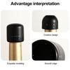 Wine Stopper Rotate And Lock Unlock Leak-proof Reusable Freshness Flavor Keeping Champagne Bottle Sealer Saver Cork Kitchen Supplies