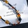 New Autumn and Winter Warm Color New Chinese Style Medela Color Retro Smudged Coffee Beans Short Mobile Phone Chain