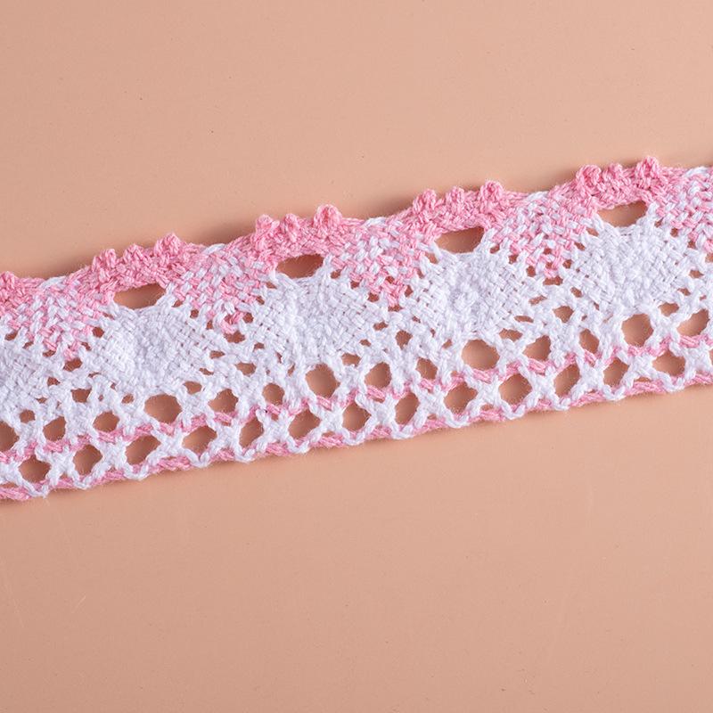 10M/90M/180M Cotton Thread Lace Curtain Decorative Wide Fabric Tablecloth Sofa Cushion Lace Accessories